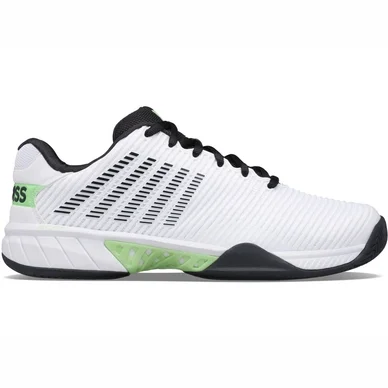 Chaussure De Tennis K Swiss Men Hypercourt Express 2 Blanc Bleu Graphite Soft Neon