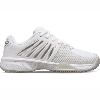 Chaussure de Tennis K Swiss Women Express Light 2 HB White Gull Gray