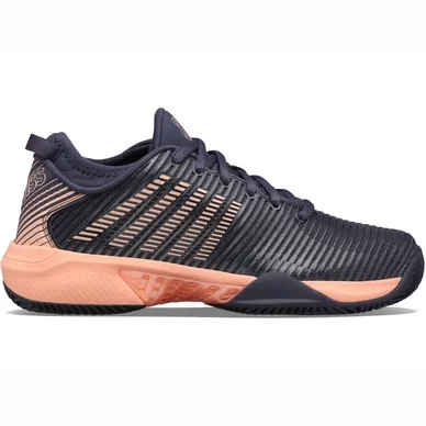 Chaussure de Tennis K Swiss Women Hypercourt Supreme HB Graystone Peach Nectar