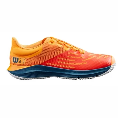 Chaussure de Tennis Wilson Junior Kaos 3.0 Autumn Glory Majolica Blue White