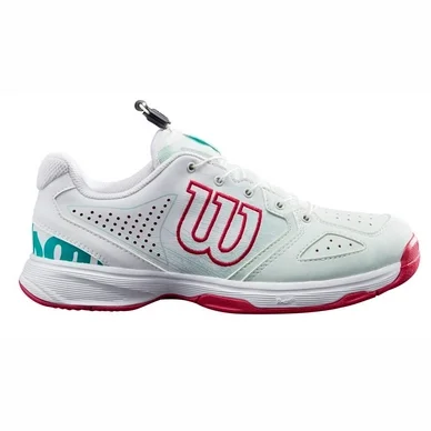 Chaussure de Tennis Wilson Junior Kaos QL Soothing Sea White Sangria