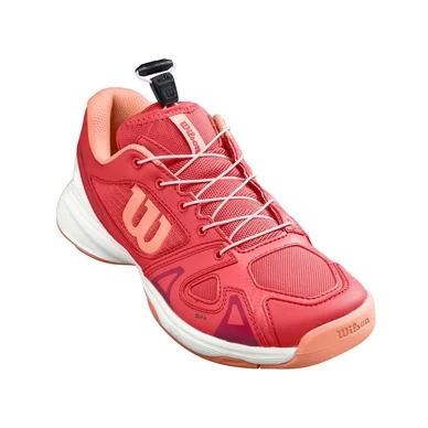 Chaussure de Tennis Wilson Junior Rush Pro QL Rose Papaye
