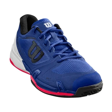 Chaussure de Tennis Wilson Men Rush Pro 2.5 Mazarine Blue White Neon Red