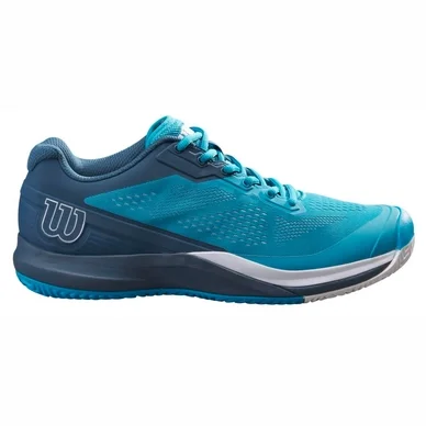 Chaussure de Tennis Wilson Men Rush Pro 3.5 Barrier Reef Majolica Blue White