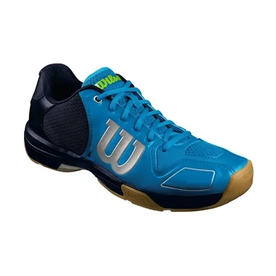 Chaussure de Tennis Wilson Unisex Vertex Surf Bleu Marine Vert Citron