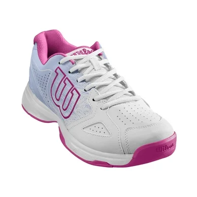 Chaussure de Tennis Wilson Women Kaos Stroke White Halogen Blue Very Berry