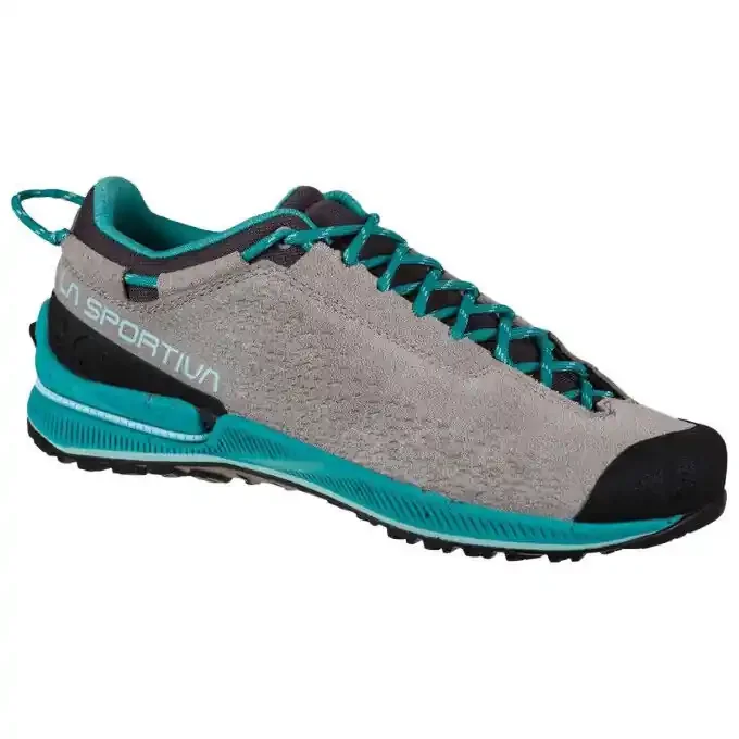 Chaussures d&rsquo;approche en cuir femme La Sportiva TX2 EVO – Moon/Lagoon Livraison Gratuite