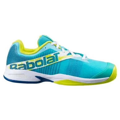 Chaussures de Padel Babolat Junior Jet Premura Green Sulphur Spring