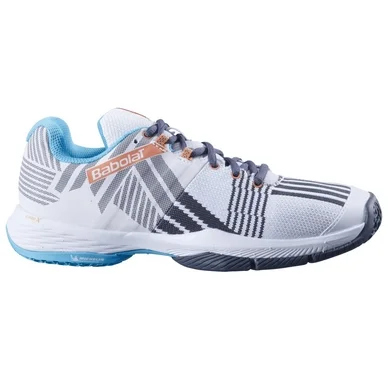Chaussures de Padel Babolat Women Sensa White Canyon Sunset