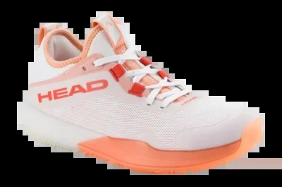 Chaussures de Padel Head Femme Motion Pro White Coral 25