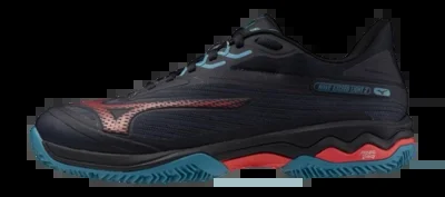 Chaussures de Padel Mizuno Homme Wave Exceed Light 2 Padel Salute Hibiscus Enamel Blue