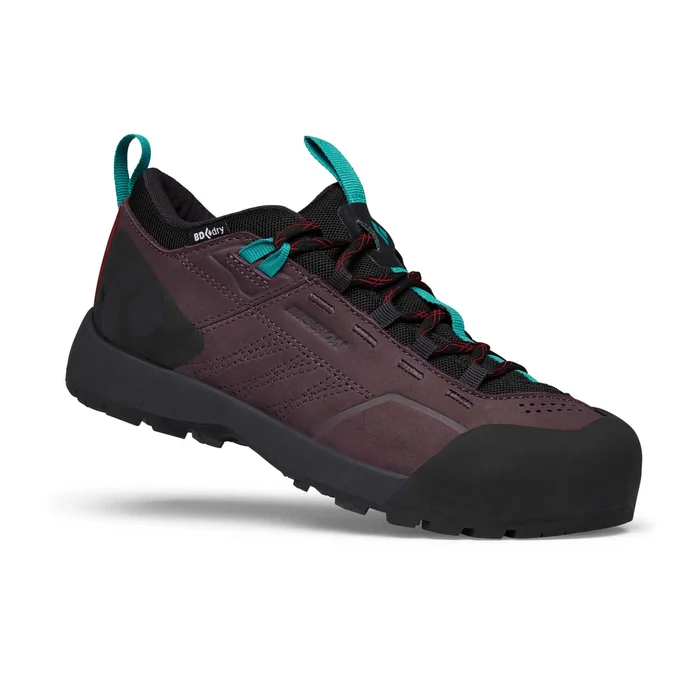 Chaussures de randonnu00e9e femme Black Diamond Mission LTHR WP Aprch [Taille 37,5]