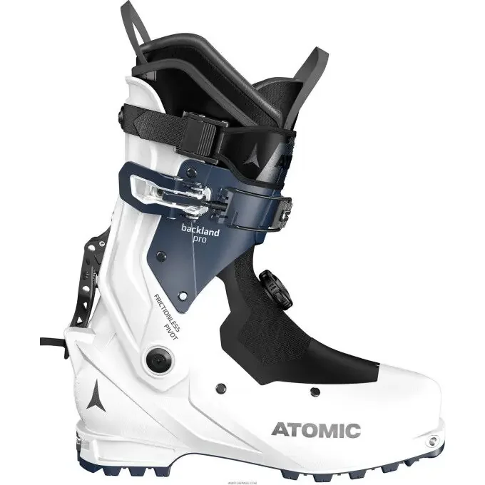 Chaussures de ski Atomic BACKLAND PRO W White / Dark Blue Bon Plan