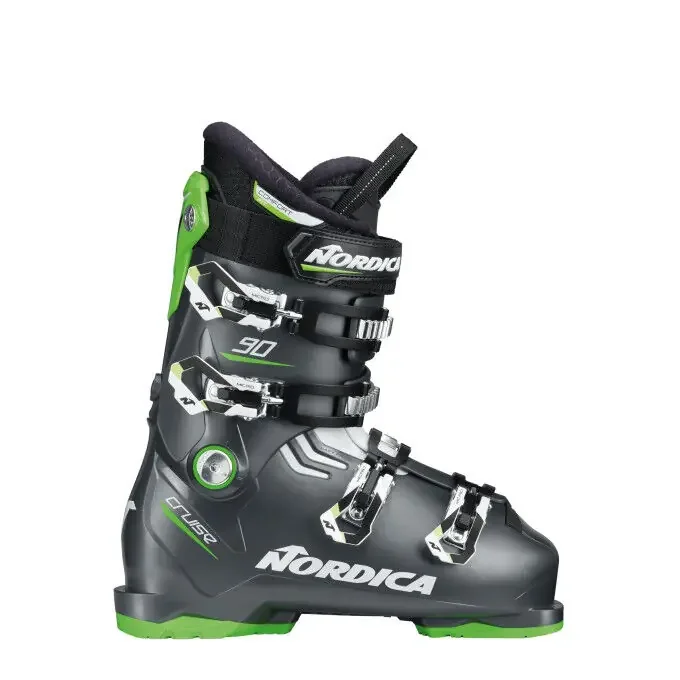 Chaussures de ski Nordica THE CRUISE 90 Anthracite/Vert/Blanc Offre Spéciale