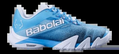 Chaussures de Tennis Babolat Homme Jet Premura 2 Lebron Cyan Blue white