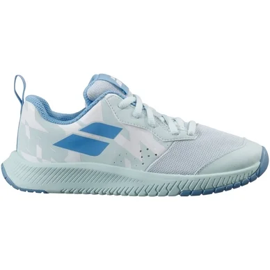 Chaussures de Tennis Babolat Junior Pulsion AC White Honeydew