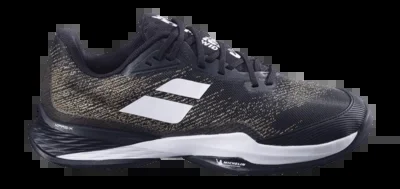 Chaussures de Tennis Babolat Men Jet Mach 3 All Court Wide Black White