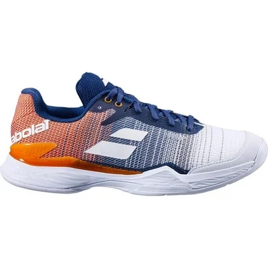 Chaussures de Tennis Babolat Men Jet Mach II Clay White Pureed Pumpkin
