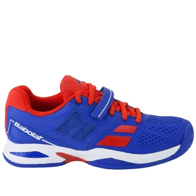 Chaussures de Tennis Babolat Propuls All Court Junior Bleu Rouge