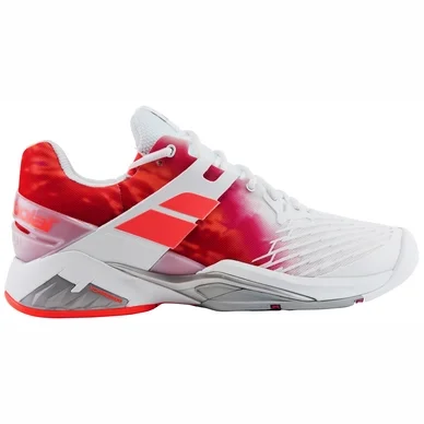 Chaussures de Tennis Babolat Propulse Fury All Court Women White Pink