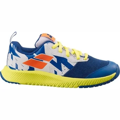 Chaussures de Tennis Babolat Youth Pulsion AC Dark Blue Sulphur Spring