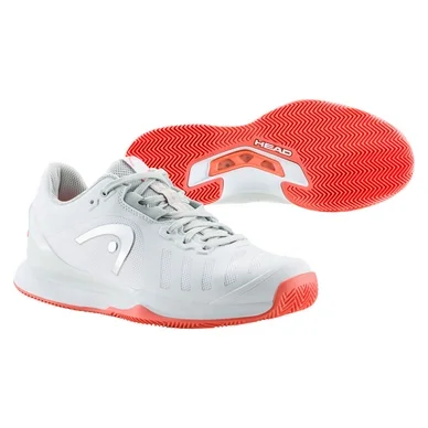 Chaussures de Tennis HEAD Women Sprint Evo 2.0 Clay White Salmon