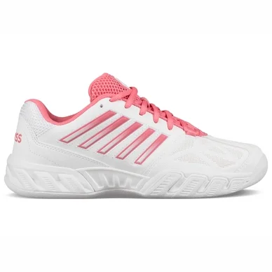 Chaussures de Tennis K Swiss Femme Bigshot Light 3 Carpet White Pink Lemonade