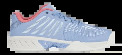 Chaussures de Tennis K-Swiss Femme Express Light 3 Carpet Open Air Bright White Strawberry Ice