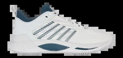 Chaussures de Tennis K-Swiss Homme Hypercourt Supreme 2 Clay Blanc Stargazer