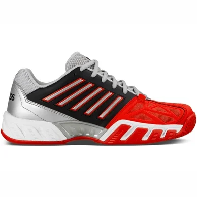 Chaussures de Tennis K Swiss Junior Bigshot Light 3 Omni Red Black Silver