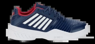 Chaussures de Tennis K-Swiss Kids Court Express Carpet Blue Opal White Lollypop