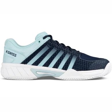 Chaussures de Tennis K Swiss Men Express Light HB Black Iris Blue Glow White