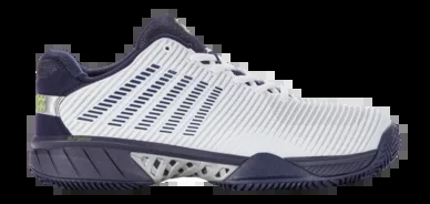 Chaussures de Tennis K-Swiss Men Hypercourt Express 2 HB White Peacoat Silver