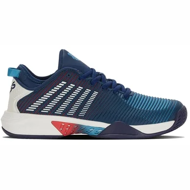 Chaussures de Tennis K Swiss Men Hypercourt Supreme Opal Blanc Lollipop