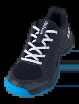 Chaussures de Tennis Wilson Enfant Rush Pro JR L Navy Blazer / Blanc / Atomic Blue