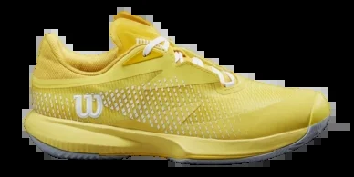 Chaussures de Tennis Wilson Femme Kaos Swift 1.5 Clay Sunshine Blue Fog White