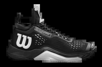 Chaussures de Tennis Wilson Homme Rush Pro Tour Mid Black White Black