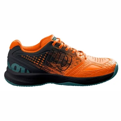 Chaussures de Tennis Wilson Men Kaos Comp 2.0 Orange Tiger Black North Atlantic