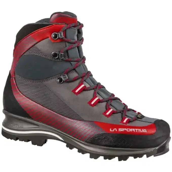 Chaussures La Sportiva TRANGO TRK LEATHER W GTX Carbon/Garnet Promotion Saisonnière
