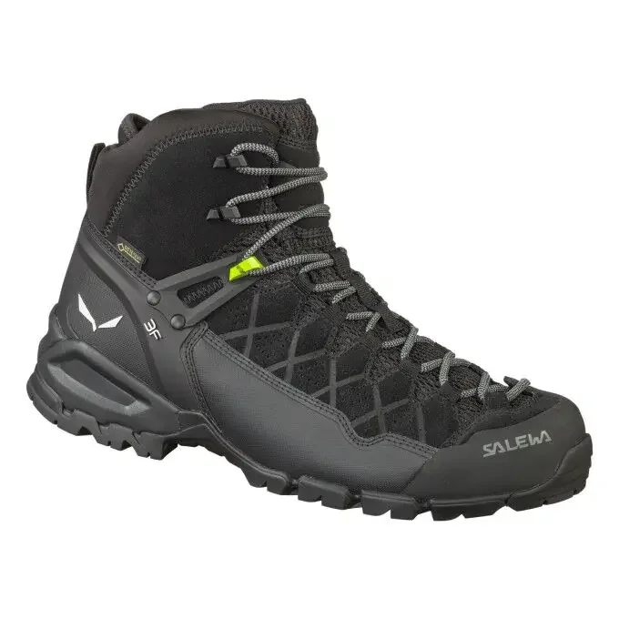 Chaussures Salewa MS ALP TRAINER MID GTX Black/Black Tendance