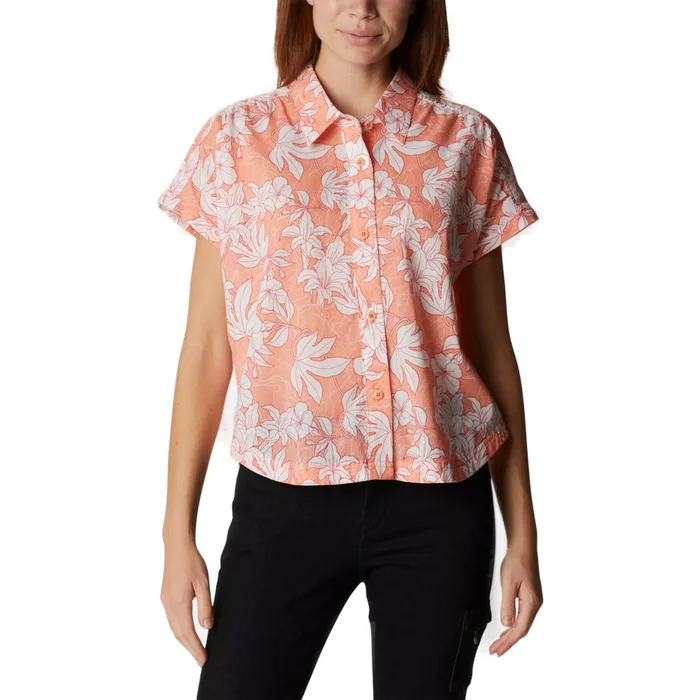 Chemise u00e0 manches courtes femme Columbia Camp Henryu2122 IV [Taille XS]