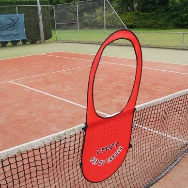 Cible de Tennis Tyger Pop-Up Rouge