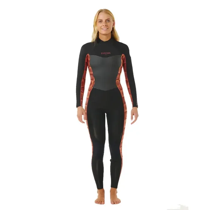 Combinaison femme rip curl dawn patrol sub 4-3 bz rust Gros Lot