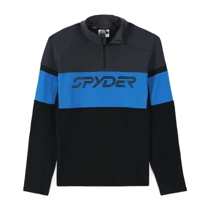 Commander Maintenant Polaire Spyder SPEED HALF ZIP Black Collegiate