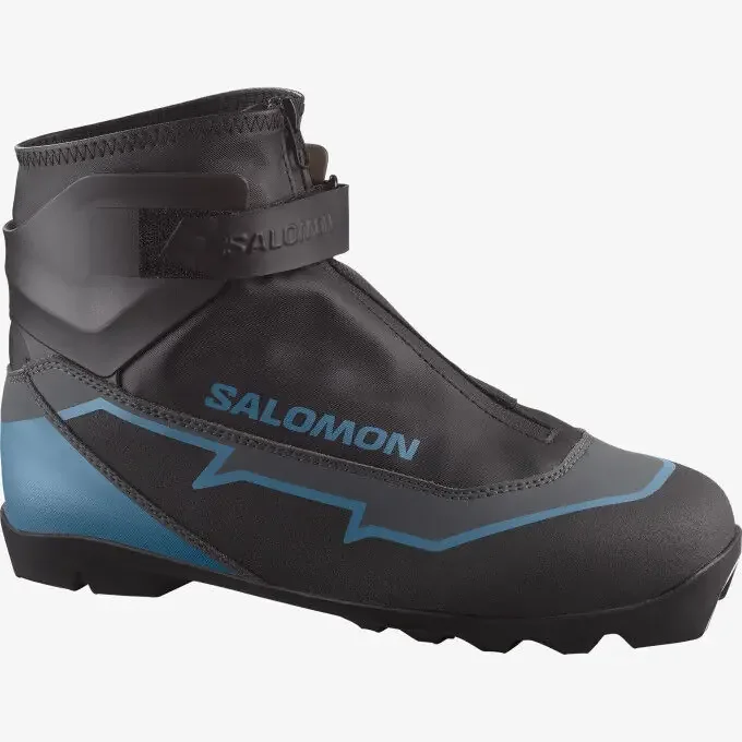 Commander Vite Chaussures de ski nordique Salomon ESCAPE PLUS Black/Castelrock/Blue Ashes