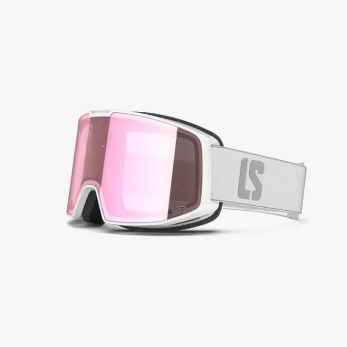 Commander Vite Masque de ski/snowboard Loubsol LS5 Jour Blanc/Rose Cat.2
