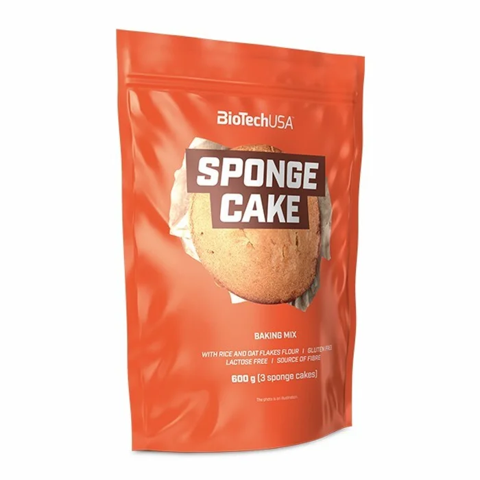 Complément alimentaire Biotech USA Sponge Cake Baking Mix [Taille 600 g]