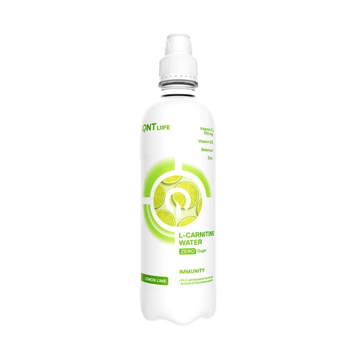 Complément alimentaire citron vert sans sucre QNT Immunity Water H20 [Taille 500 ml]