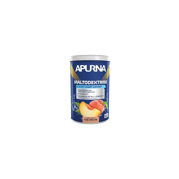 Complément alimentaire thé pêche Apurna Maltodextrine [Taille 500 g]