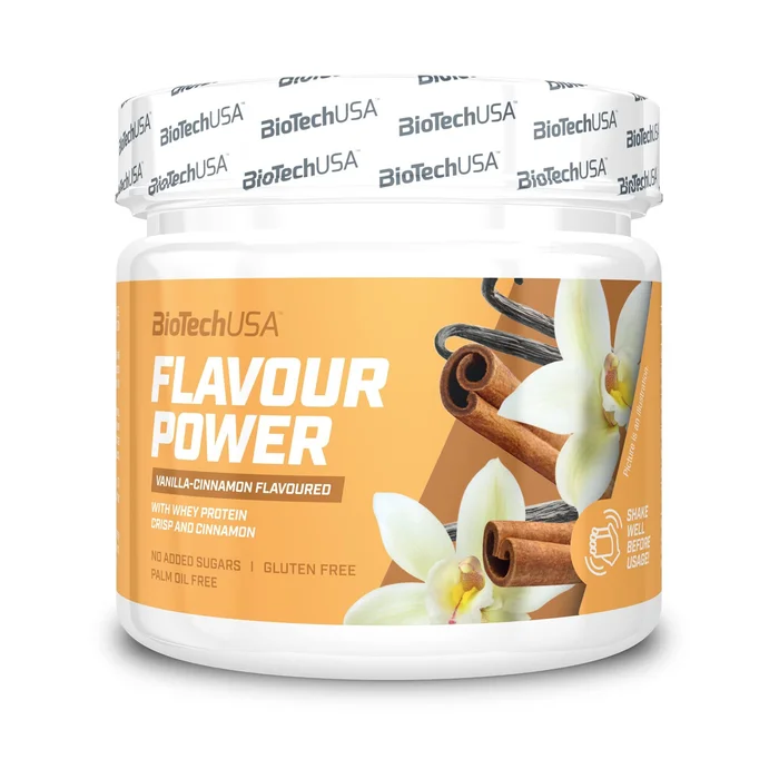 Complément alimentaire Vanille cannelle Biotech USA Flavour Power [Taille 160 g]
